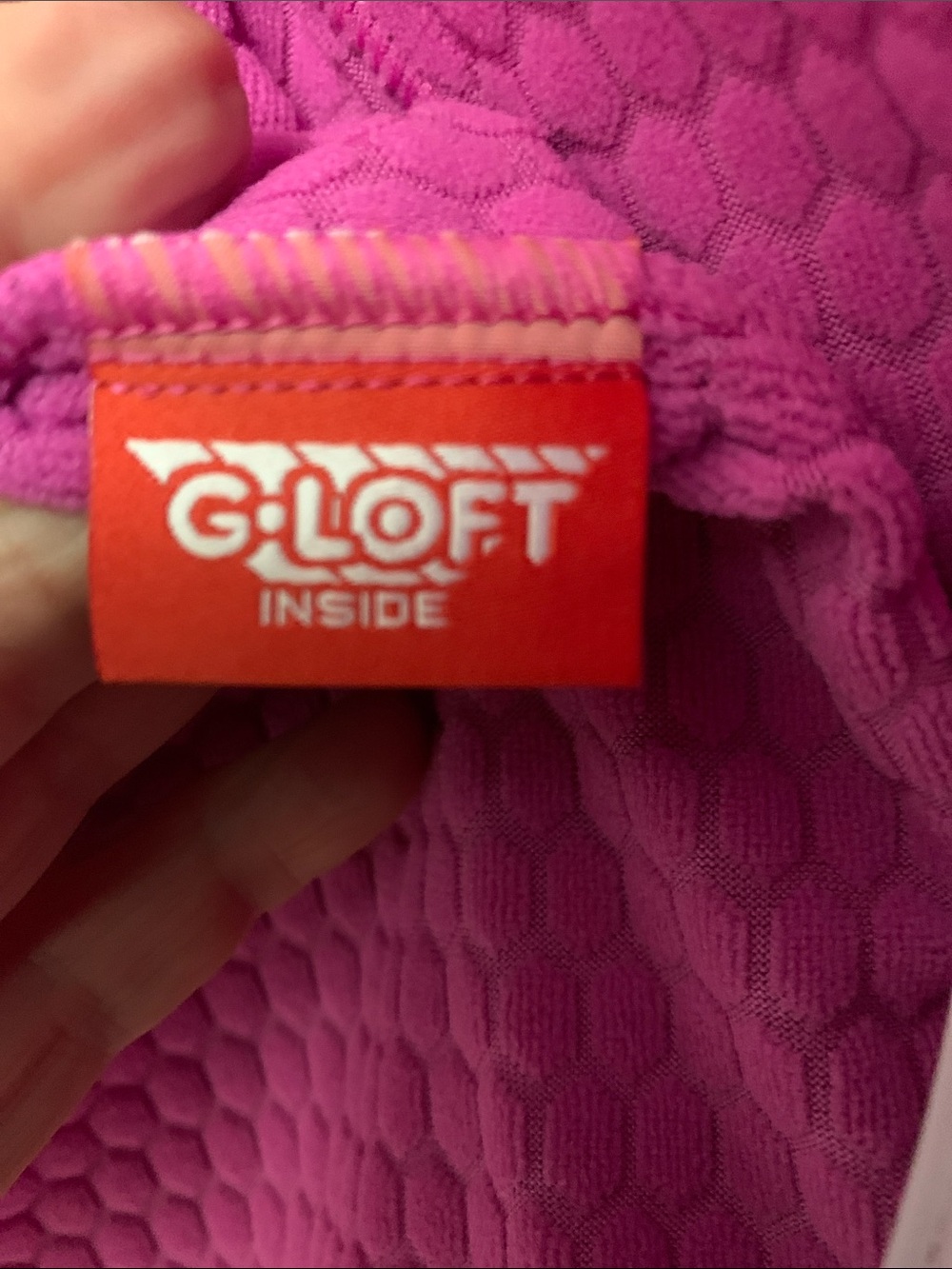 ODLO RUN EASY NEW European pink jacket zipped front pockets GLoft inside size M - Picture 15 of 16
